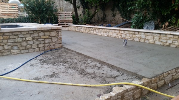 Construction Dalle Beton Pour Terrasse